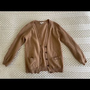 J. Crew 100% Wool camel sweater. Size L